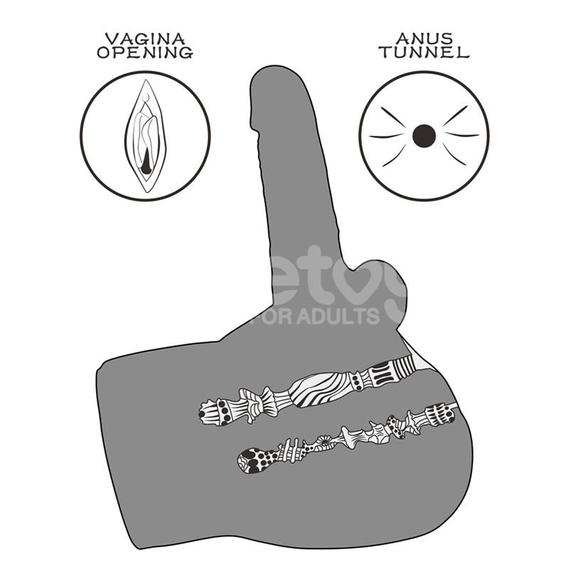 Streetgirls 17 Masturbator with Bendable Dildo