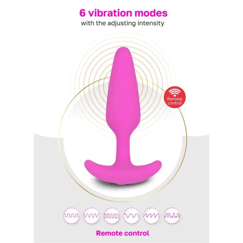 Vibrating Butt Plug Gplug XS Sunny Raspberry