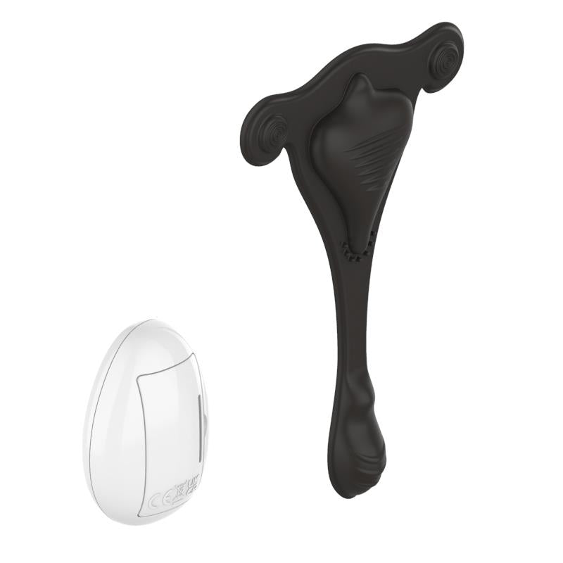 Panty Stimulator with Remote Control USB Black