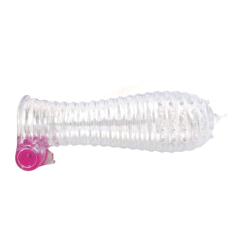 Vibrating Penis Sleeve Clear