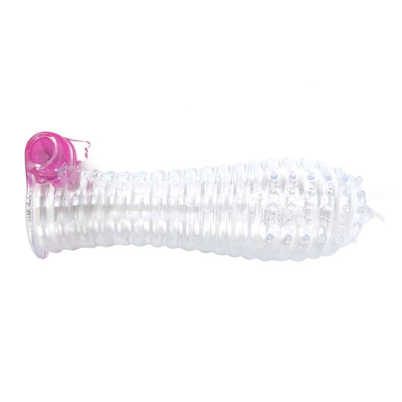 Vibrating Penis Sleeve Clear