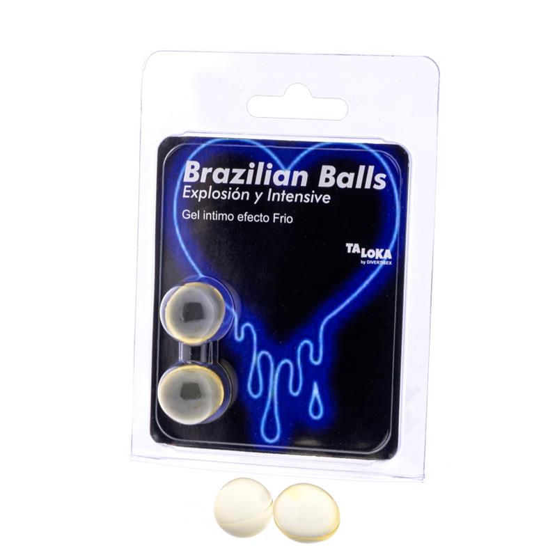 Set 2 Brazilian Balls Vibrator and Cold Efect