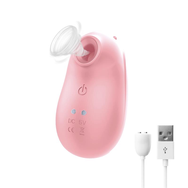 Bugypink Clitoris Sucker with Vibrating