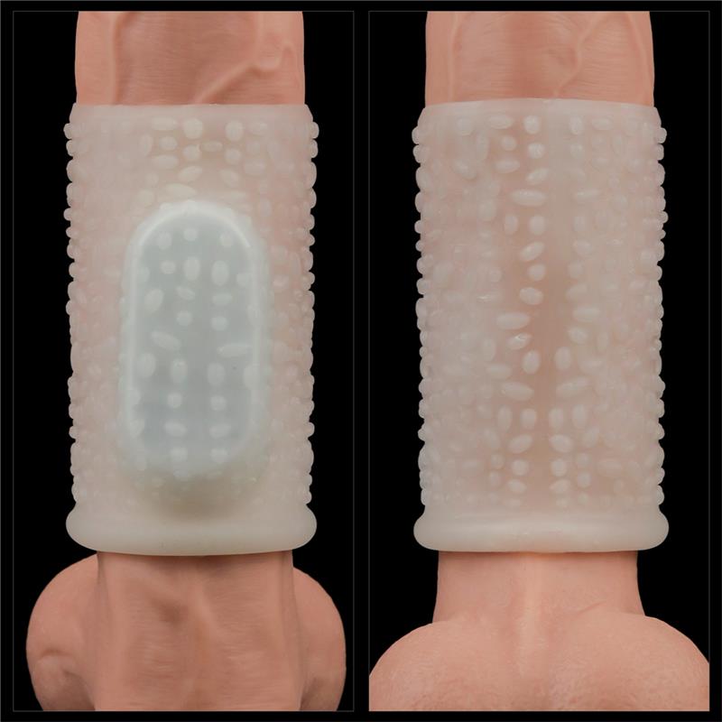 Vibrating Penis Sleeve Drip Knights