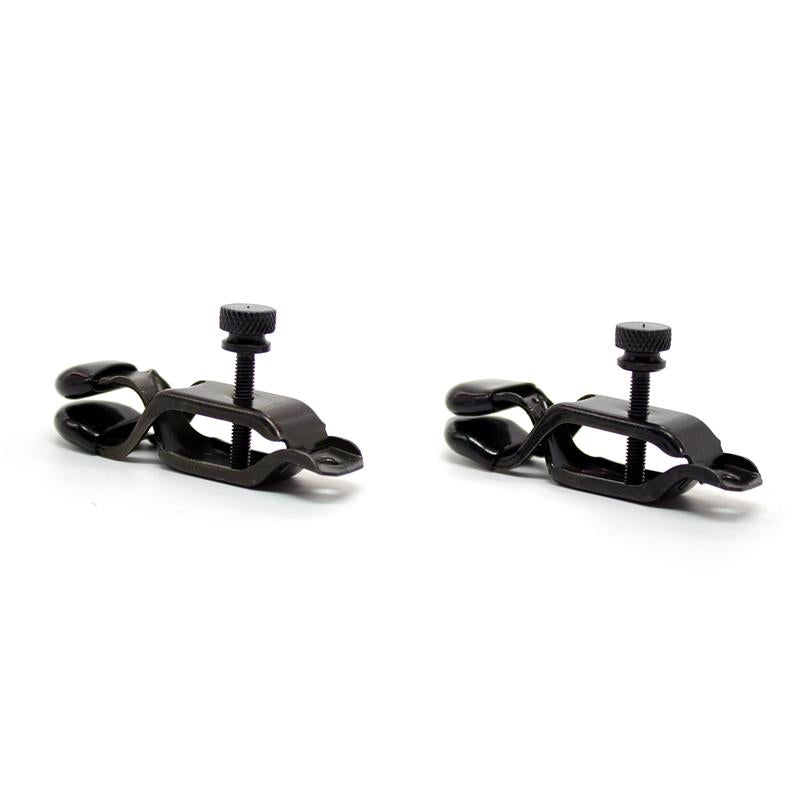 Nipple Clamps Adjustable Metal Black