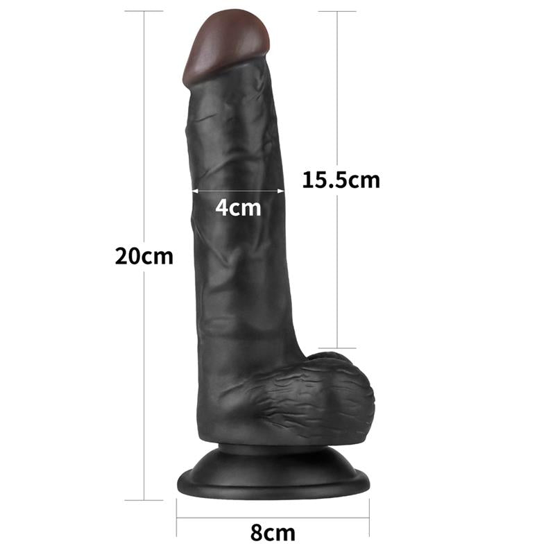 Adjustable Strapon with Dildo 75