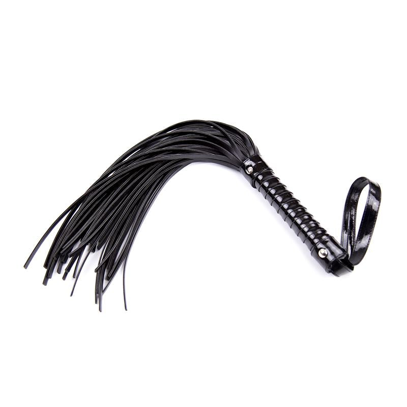 Shinny Handle Flogger 44 cm Black