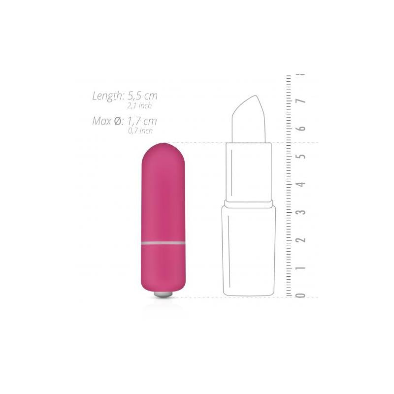 10 Speed Vibrating Bullet Pink