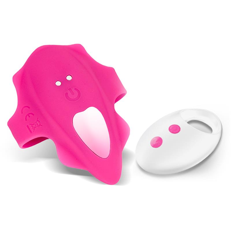 NoSeventeen Panty Stimulator with Remote Control Magnetic USB Pink