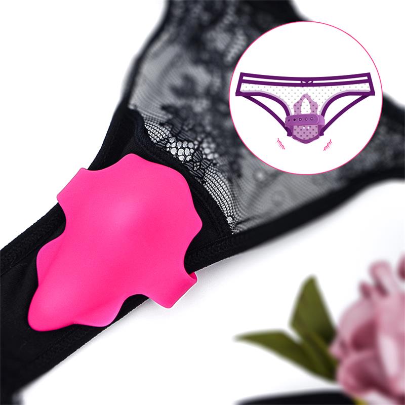 NoSeventeen Panty Stimulator with Remote Control Magnetic USB Pink