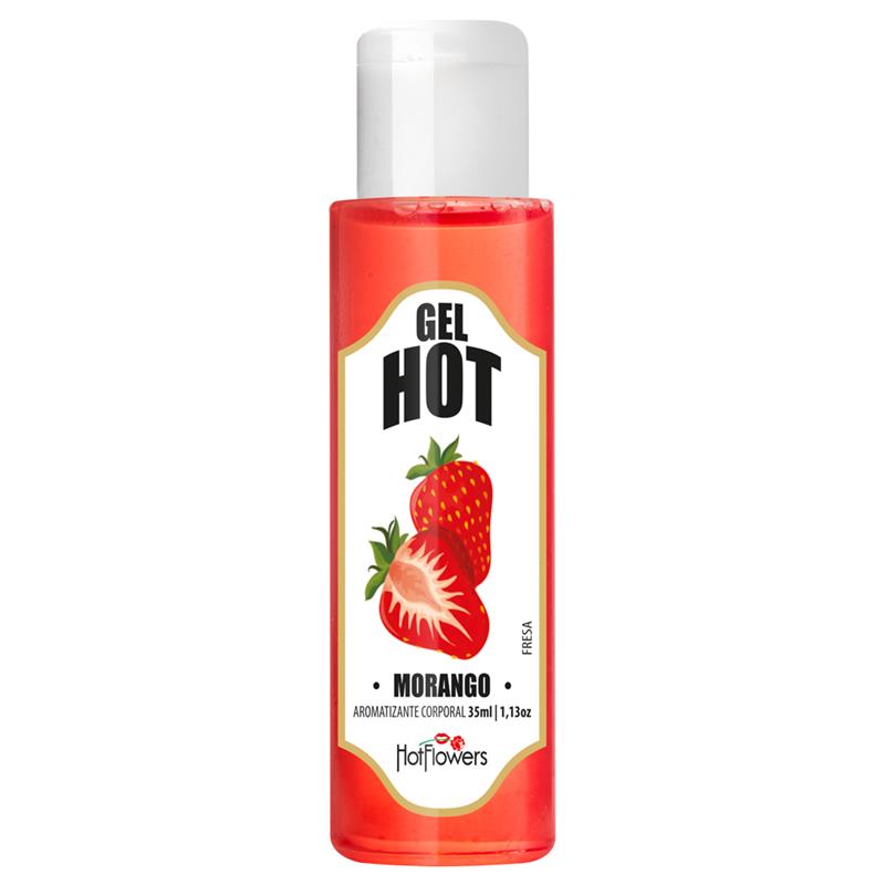 Heat effect gel strawberry flavor 35 ml