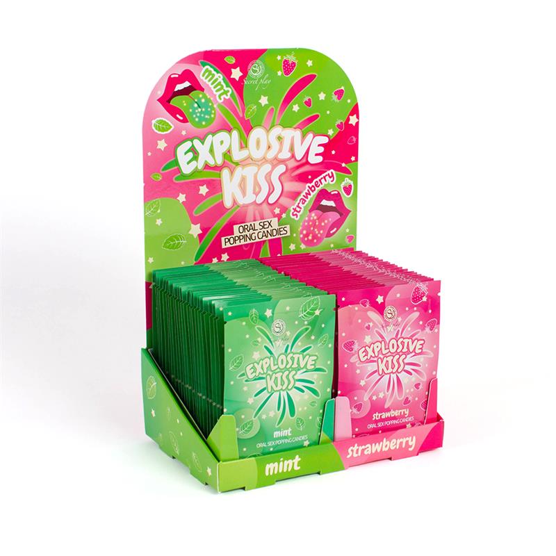 Oral Sex Popping Candies Display 48 Units