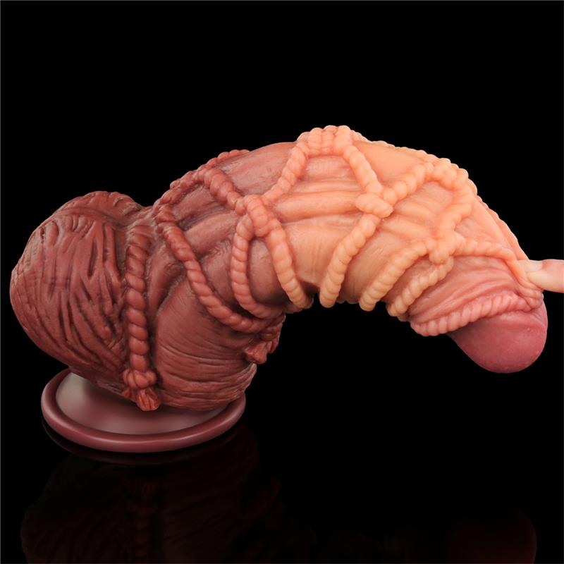 Dildo Dual Layer King Size Nature 95