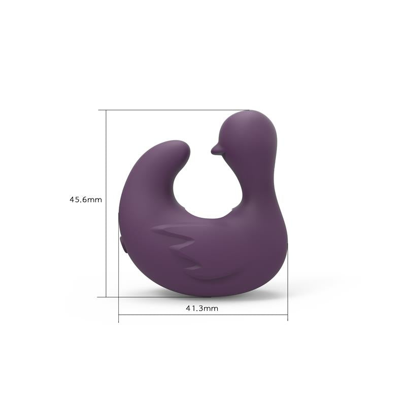 Swamson Stimulator Duckling Thimble USB Silicone Violet