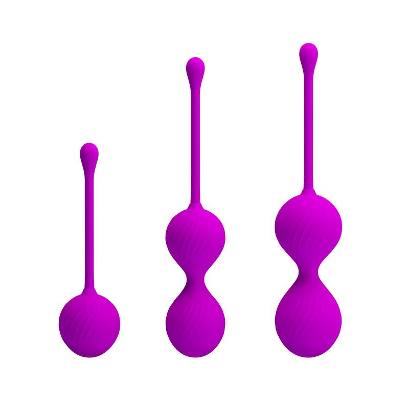 Pack 3 Kegel Balls Pink