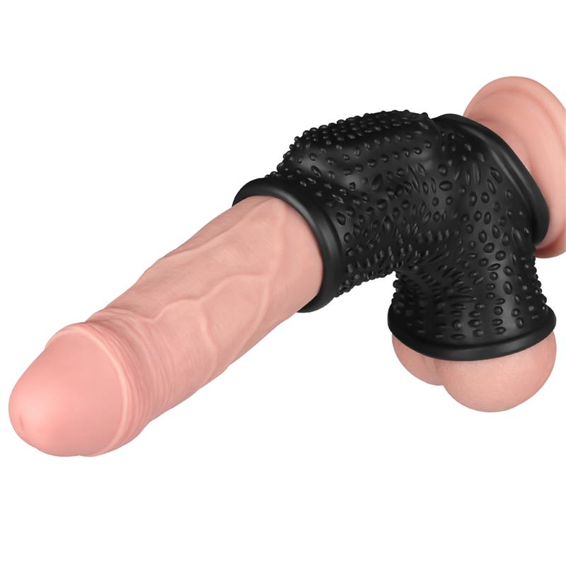 Vibrating Ring for Penis and Scrotum Drip Knights