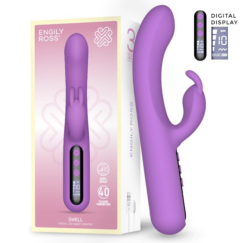 Swell Vibrador con Pantalla Digital Super Potente 232 cm