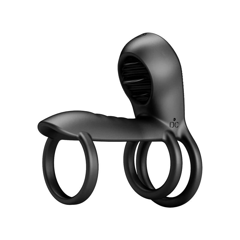 Jammy Triple Vibrating Penis Ring USB