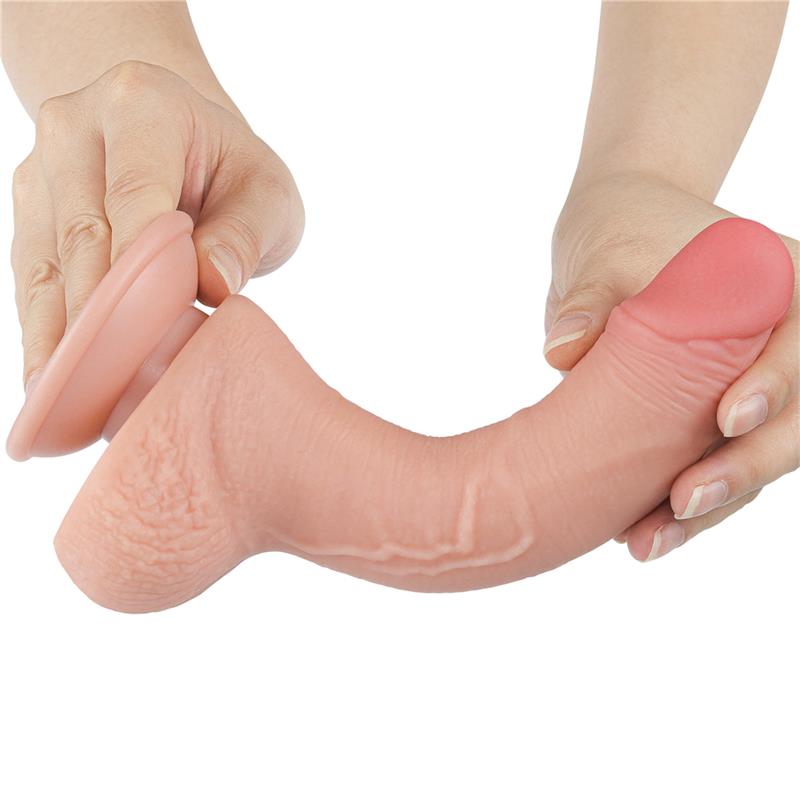 Sliding Skin Dual Layer Dildo 75