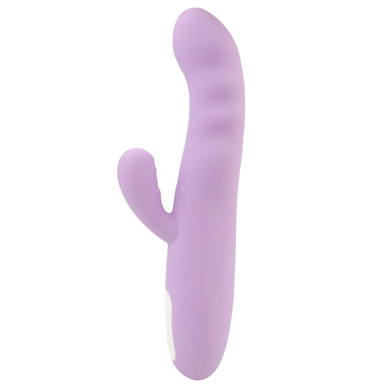 Brightlavender Vibe and Rotator Double Motor 360º USB Silicone