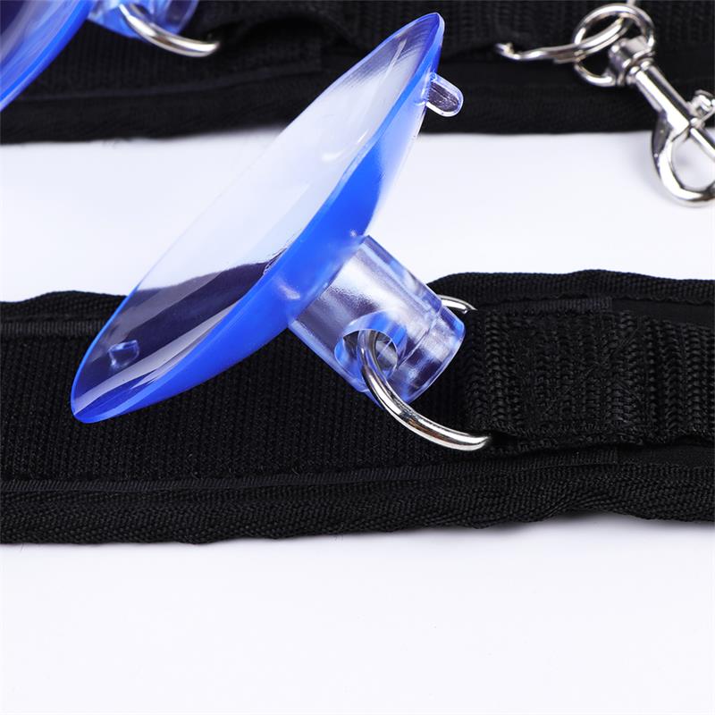 Adjustable Anklecuffs with Suction Cups