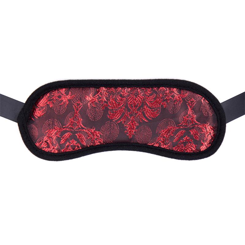 Blindfold Bicolor Black and Red