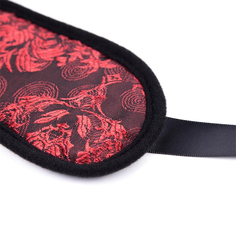 Blindfold Bicolor Black and Red