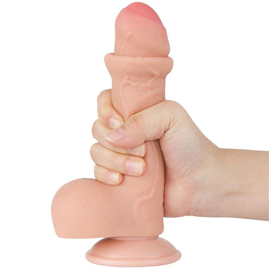 Sliding Skin Dual Layer Dildo 7