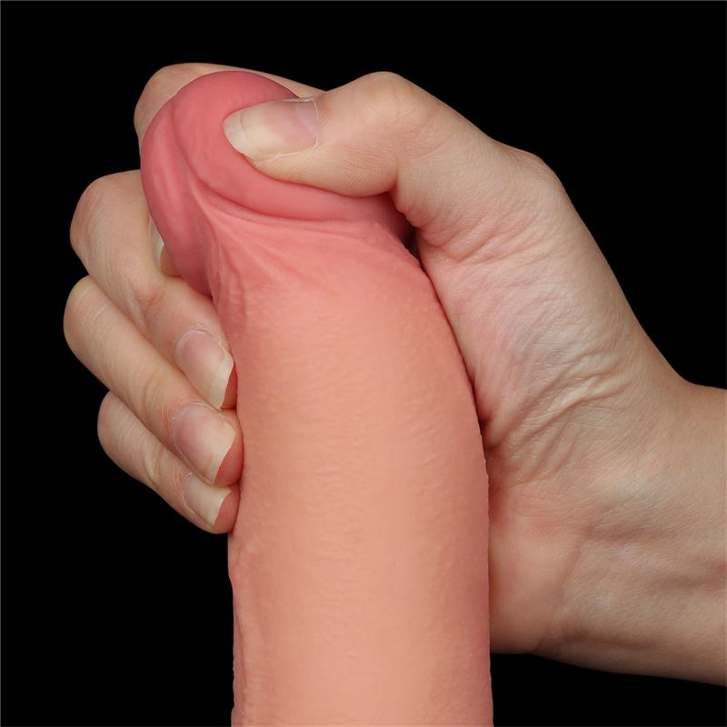 Sliding Skin Dual Layer Dildo 85