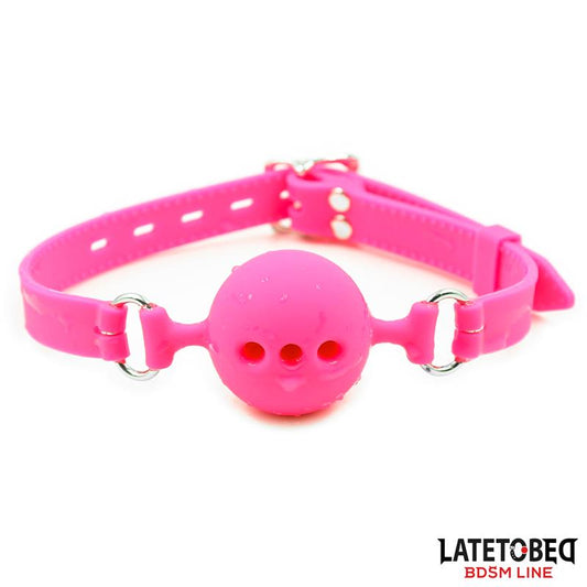 Breathable Silicone Ball Gag M 45 cm