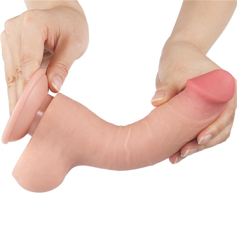 Sliding Skin Dual Layer Dildo 8