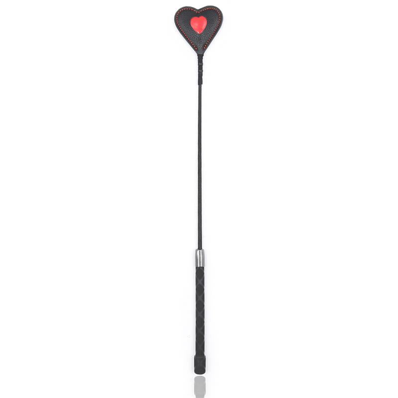 Heart shaped riding crop 51 cm