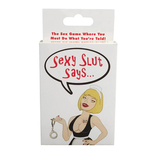 Sex Card Game Sexy Slut Says