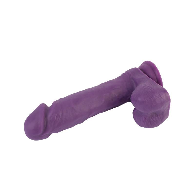 Dual Density Dildo Purple 82