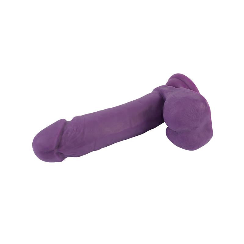 Dual Density Dildo Purple 76