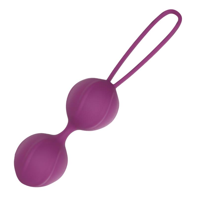 Garbo Double Kegel Ball Silicone Purple