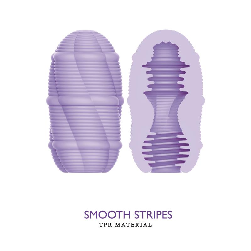 Smooth Stripes Cupid X Masturbator Egg