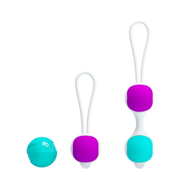 Kegel Balls Orgasmic Balls Pink and Blue