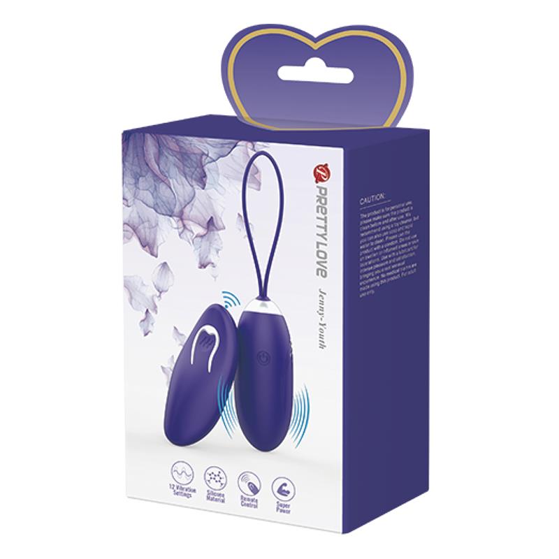 Jenny Youth Egg Vibrator with Remote