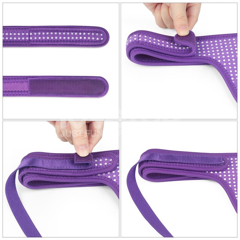 Easy Strap On Harness Polka Dots Purple