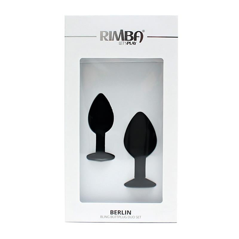 Bling Buttplug Duo set Berlin Black