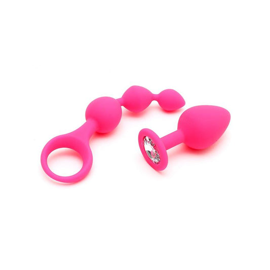 Anal Pleasure Play set Barcelona Pink