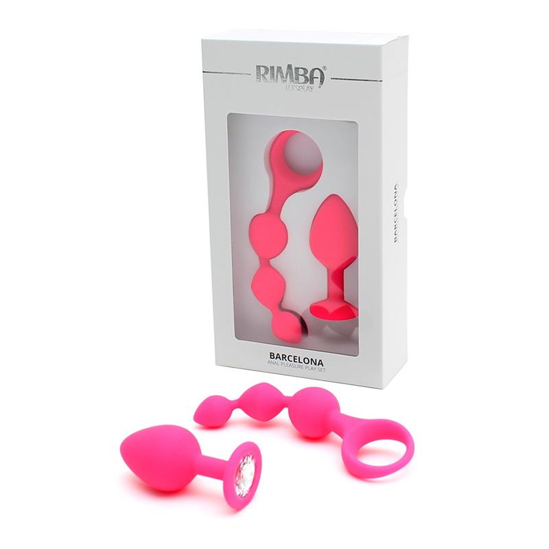 Anal Pleasure Play set Barcelona Pink