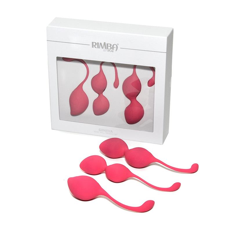 Kegel Balls Training Set Geneva Pink