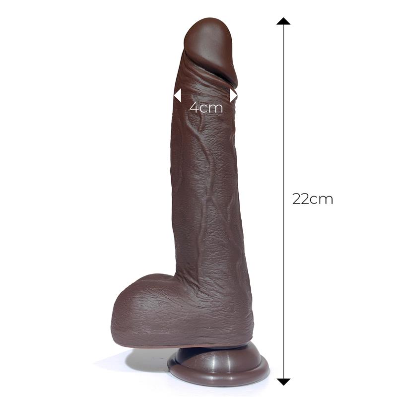 Severo Realistic Turbo Shaking Dildo Thrusting 360º Rotation Remote Control Heat Effect