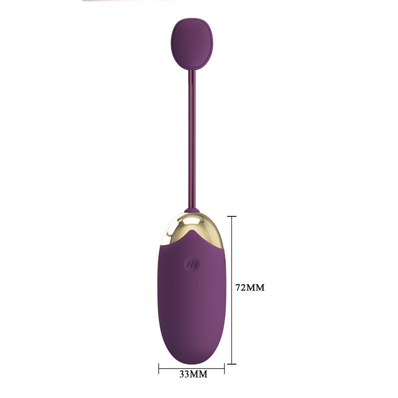 Abner Vibrating Egg with App Lilac