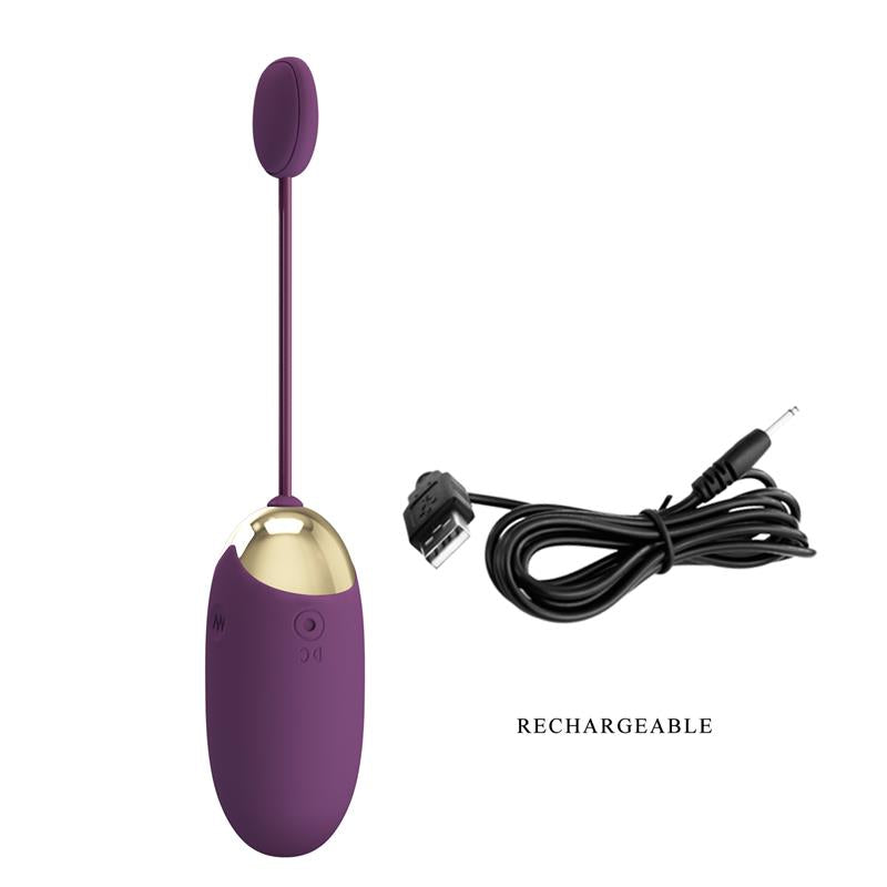 Abner Vibrating Egg with App Lilac