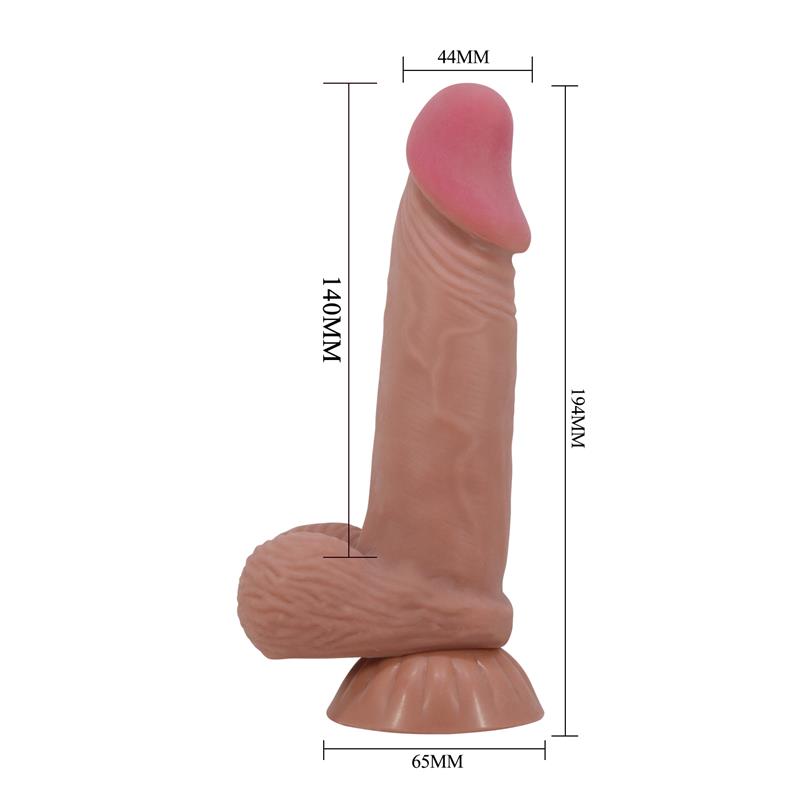 Sliding Skin Realistic Dildo 194 cm