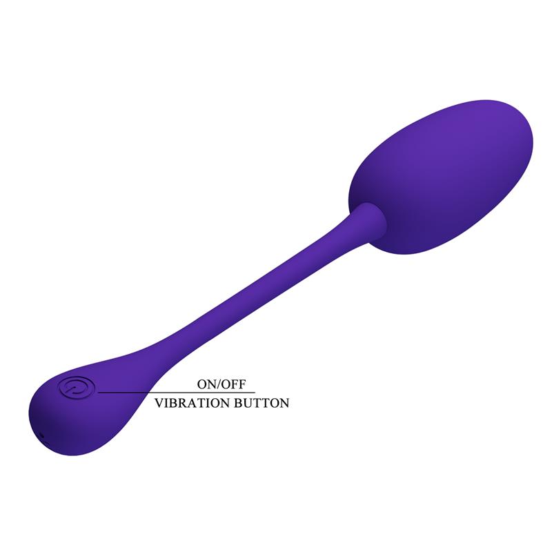 Knucker Vibrating Egg Purple