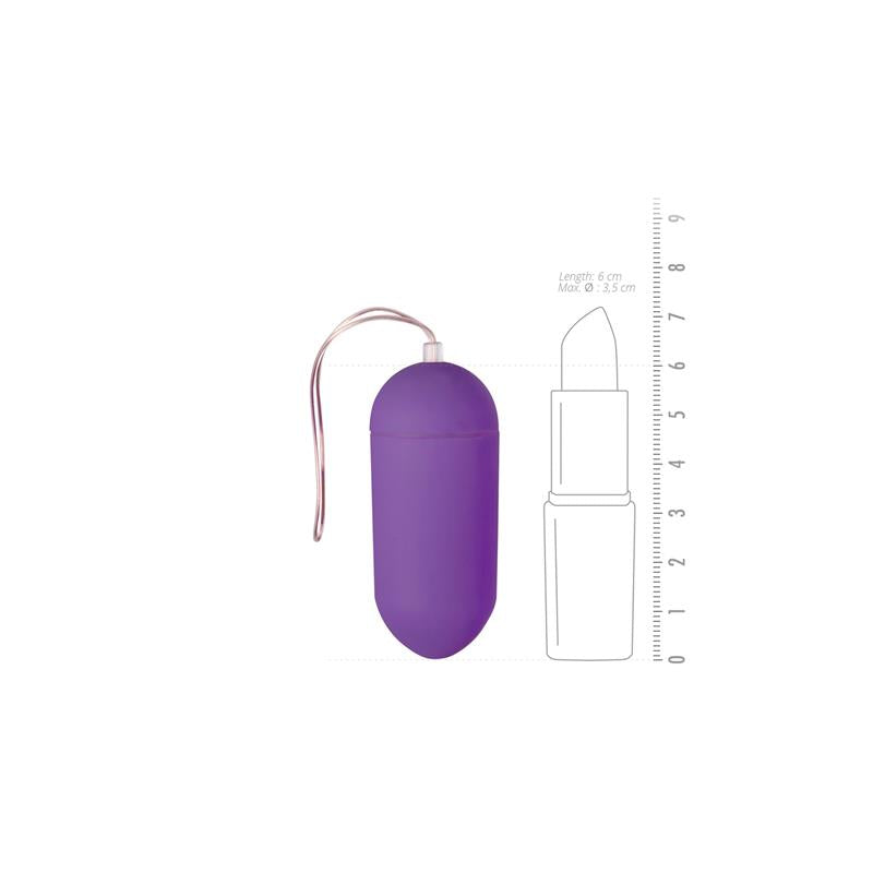 Vibration Egg Remote Control 10 Functions Purple